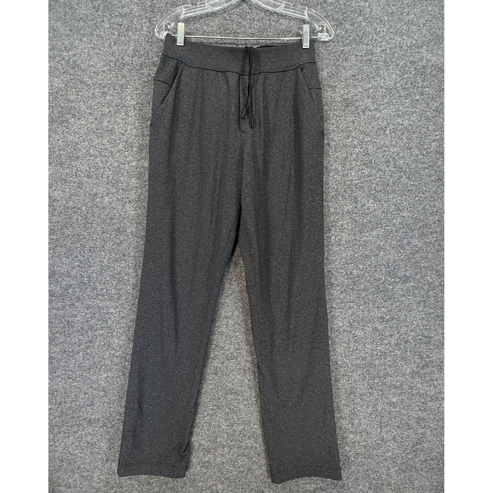 Lululemon Joggers Mens Small Gray Heathered Drawstring Athletic Sweatpants